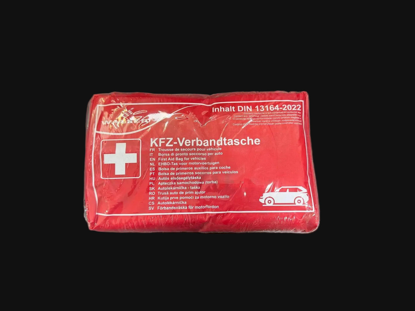 Waleser KFZ-Verbandtasche DIN 13164-2022