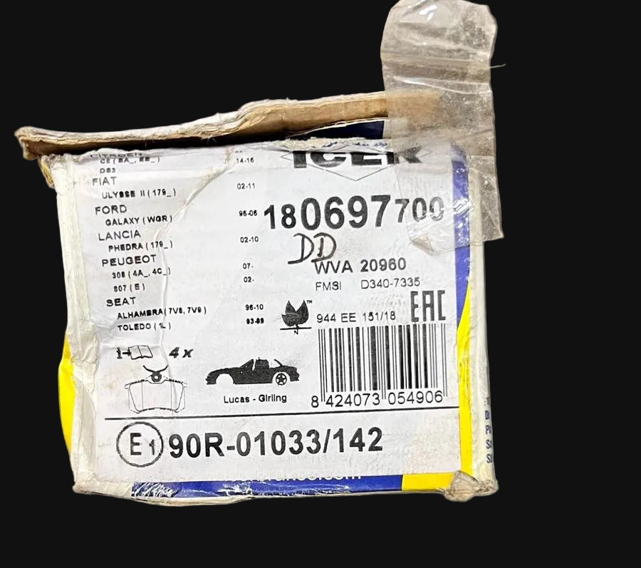 ICER Bremsbeläge 180697700