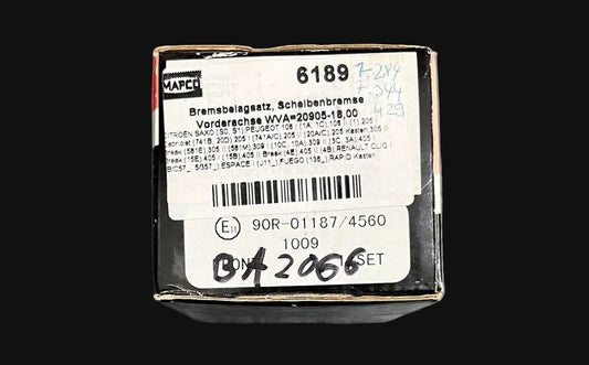 MAPCO Bremsbeläge 6189